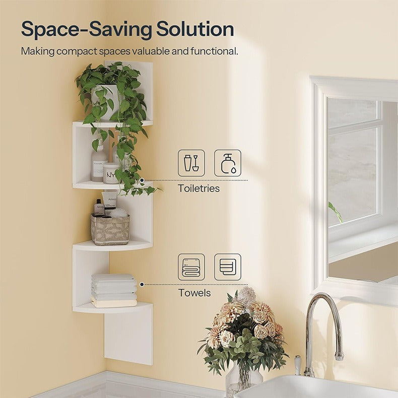 Saumsville Corner Shelf