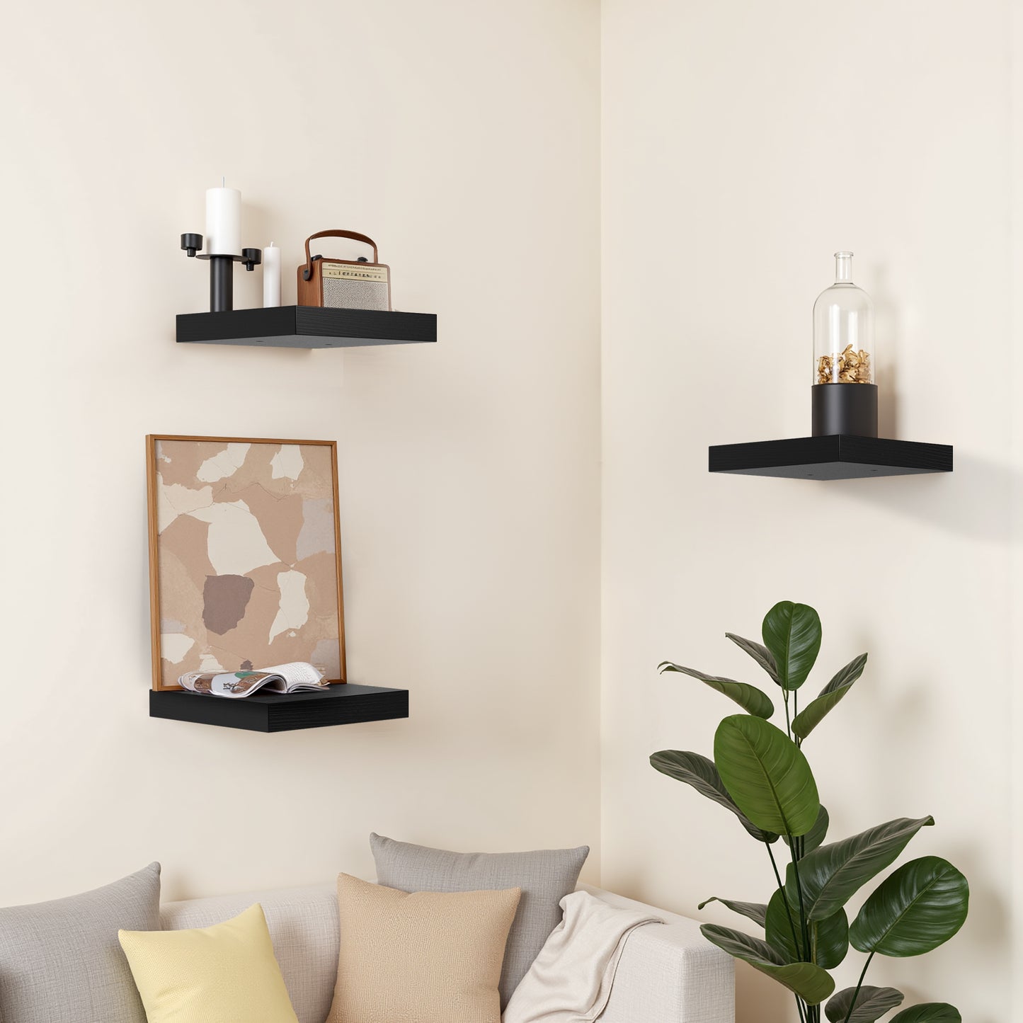 Barron Tiered Floating Shelf