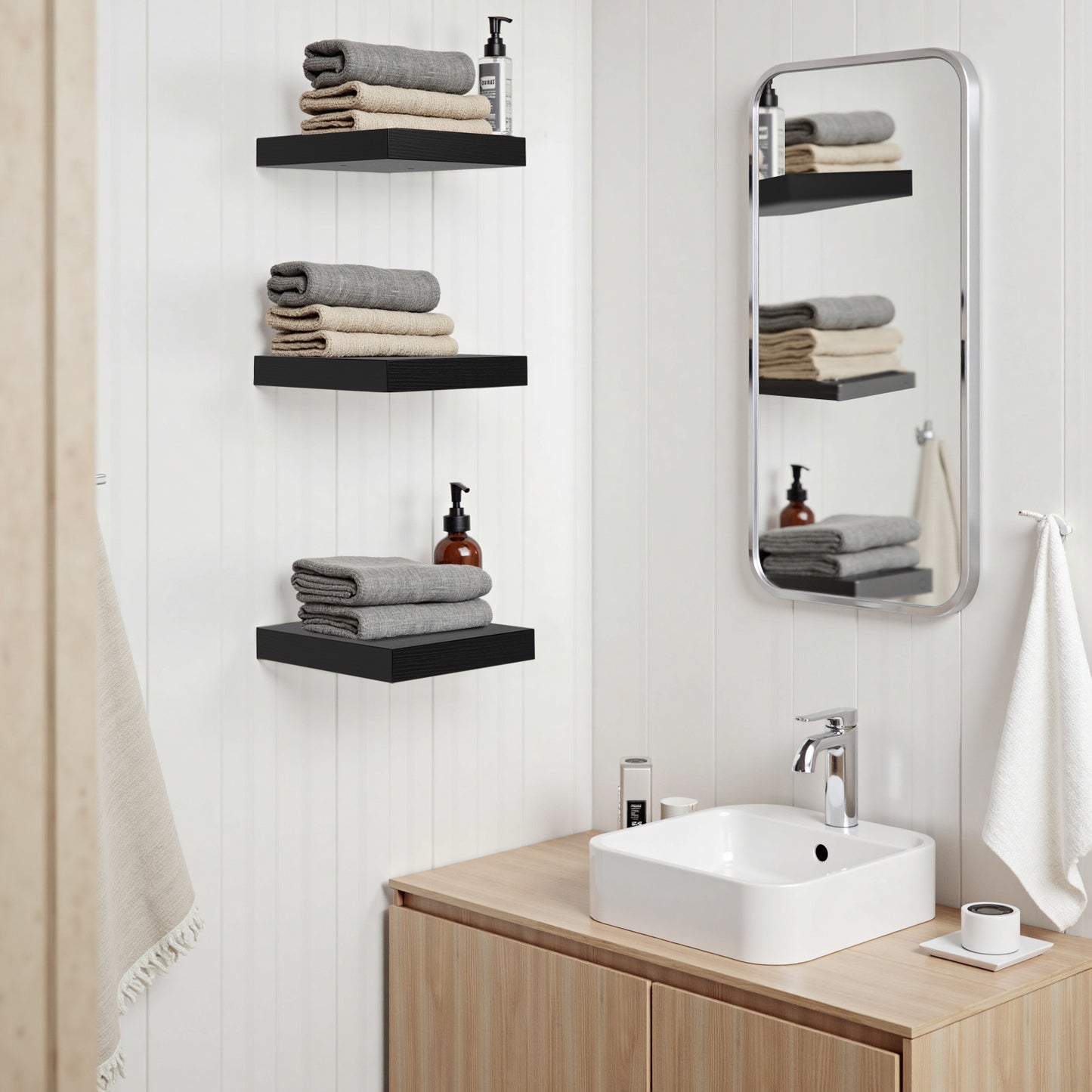 Barron Tiered Floating Shelf