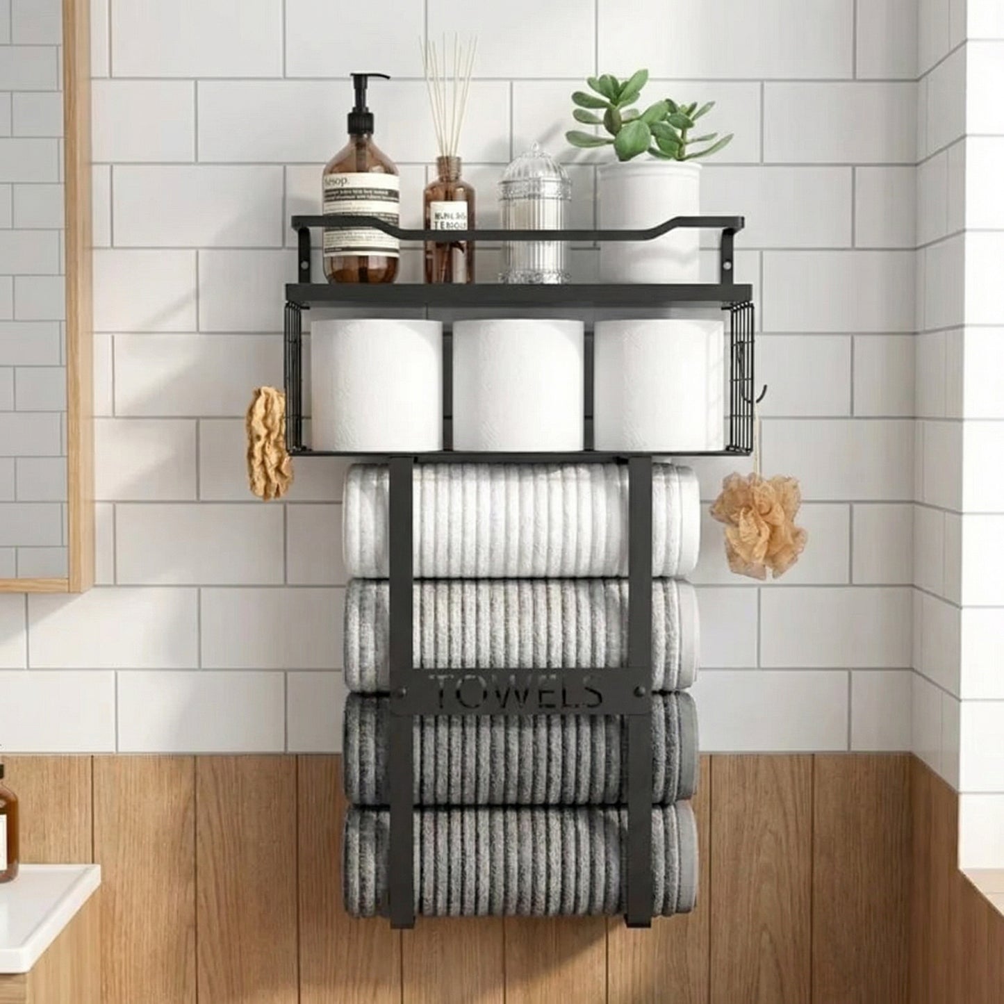 Capron Bathroom Rack