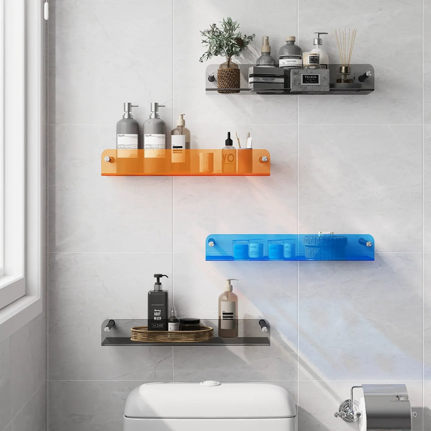 Toyei Bathroom Shelf