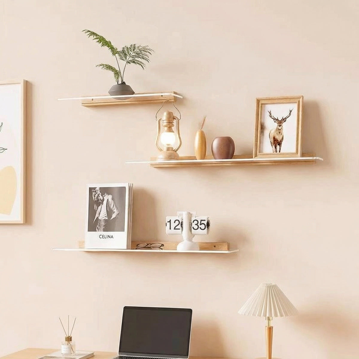 Essex Wall Shelf, wall storage for holds 20 kg